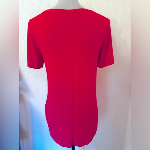 ARITZIA Pink Scoop Neck Babaton T SIZE : Medium - Picture 3 of 3